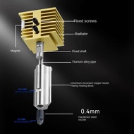 Upgrade for A1 Hotend A1 Nozzle Assembly Hotend Kit 0.4mm Replacable Hardened Steel Nozzle 3D Printe