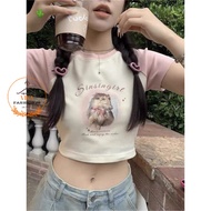 Sinsin Cat Rib Crop Top for Women (LD 88, PJ 40)