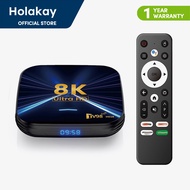8K 4K UHD Android 14 TVBox with Dual Band 5G WiFi6 Bluetooth Smart Media Player for Southeast Asia M
