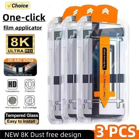 3Pcs Ultra HD Screen Protector For Samsung S26 S25 S24 Ultra S23 S22 S21 Plus FE A51 A52 A55 Easy In