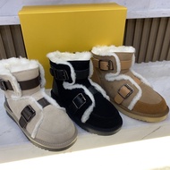 Original Sale 119 Yuan Special Offer 69 Yuan Clearance Swing~Winter Matte Cowhide+Wool Ladies Thicke