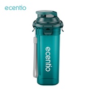 ecentio botol air plastik 500ml Botol Minum Tempat Penyimpanan Air remaja/dewasa Unik Water Bottle D