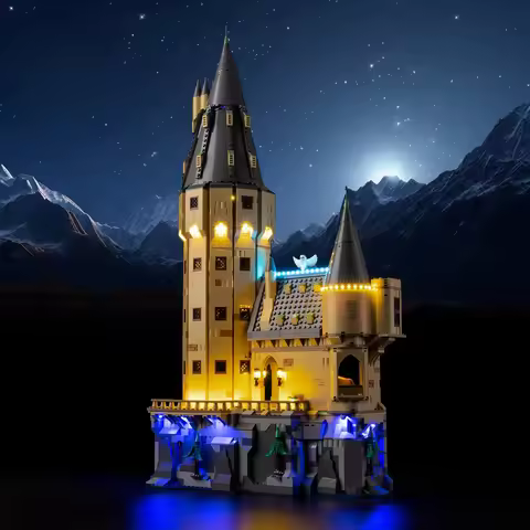 LED Lighting Set Suitable for Hogwarts Castle The Main Towe 76454 Building Blocks