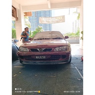 front skirt proton wira c99/Putra (towing cap boleh buka)