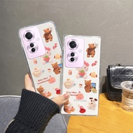 2024 New Fashion Casing For OPPO Reno11 F 5G OPPOReno11F Reno11F Reno 11 F 11F TPU Phone Case Lovely Cute Handphone Casing Cartoon Bears Dog KT Cat for Girls  Back Cover