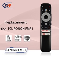 RC902N FMR1 Original Voice Remote Control Applicable for TCL S546 R646 Mini-LED QLED 4K UHD Smart TV