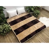 Bed carpet, fleece felt bed carpet, with elastic band to fix 4 mattress corners like the bed sheet