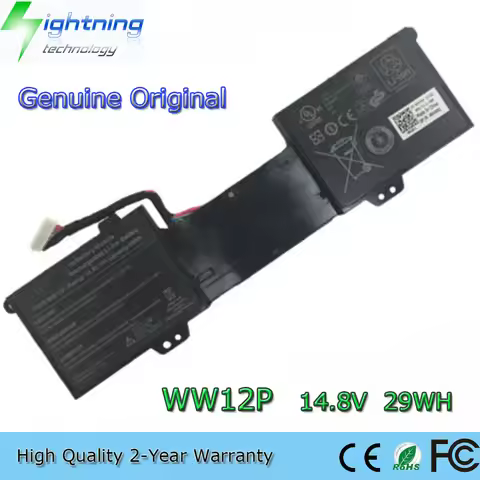 WW12P 14.8V 29Wh Laptop Battery for Dell Inspiron DUO 1090 Tablet PC 9YXN1 TR2F1 etc.
