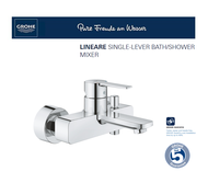 GROHE Lineare Bath Mixer Tap