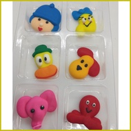 ❀ ☸ ◪ Pocoyo Cartoons Character Royal Icing 2D cake cupcake Topper edible Decorations