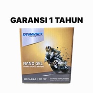 Motorcycle Battery YAMAHA NMAX Xmax R25 MT25 MG7L Dynavolt aki kering Original