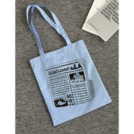 BT21 City Edition Eco Bag LA | Official BT21 Tote Bag | BTS Character Eco Tote | Reusable Cotton Sho