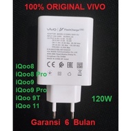 VIVO Charger 120W iQoo5 Pro 5G iQoo8 Pro iQoo9 Pro iQoo 9T 11 Original