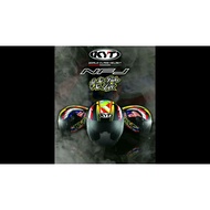 KYT NJF NO BIKE NO LIFE V2 (3NATION) OPEN FACE HELMET