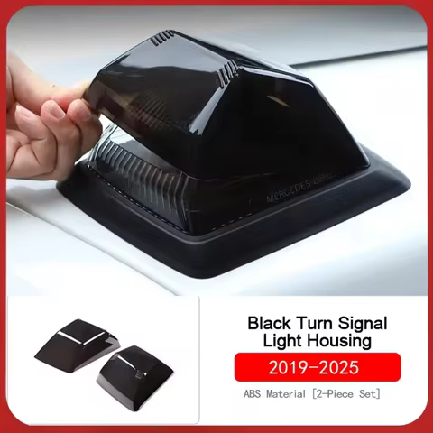 Modified Smoked Turn Signal Light Covers For 2019-2025 Mercedes-Benz G-Class (G500/G63/G350/G450/G40