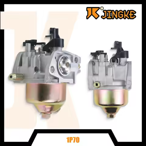 19mm Carburetor For 1P70F 1P70 1P30 T375 Lawn Mower Engine 1P65F Fits 196cc 224cc
