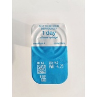 (1piece) daily clear 1day use disposable contact lens