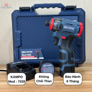 Máy Chuyên Vít KAMPRO Mod : 7028 Lực Siết 140N.m Không Chổi Than Pin 4 Cell