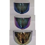 LS2 FF320 FF353 FF800 IRIDIUM BLUE GOLD RAINBOW VISOR ORIGINAL