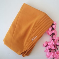 Khimar Ceruty 2 Layer Payet Mutiara / Hijab Ceruti Babydoll Lebaran Rahel terbaru