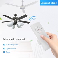 (SG Seller) Universal Ceiling Fan Remote Control Kit with Receiver for Ac motor Fan. 3 Speed control