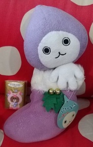 Daikin 大金 水滴仔 Pichonkun 全新正版 Taito 日版景品 聖誕襪 紫色公仔 Purple Christmas
