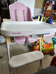 Oribel High Chair 嬰兒餐椅/高椅 (可平躺)