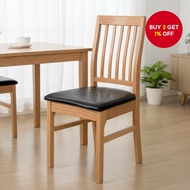 1-piece Artificial Leather Chair Seat Cover, Home Dining Chair Cover, All-purpose Design