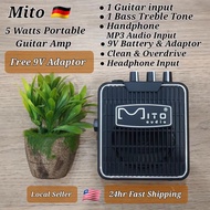 Mito Mini Portable Guitar Amplifier 5watt Free 9V adaptor