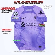 Jersey LFC Goalkeeper PLAYER ISSUE JERSEY LIVERPOOL GK 2022 2023 PREMIUM HIGH QUALITY