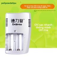 Delipow | Đèn Sạc Pin CR123A 3V Nạp Nhanh