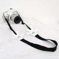 Cute Mickey Camera Straps for Polaroid Mini Fuji Canon R50 Sony A6400 Mirrorless Camera Strap