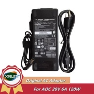 Genuine ADPC20120 Adapter 20V 6A 120W Charger For AOC PD2710QC AG271QX EX3501R PHILIPS AG271QG 272G5