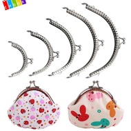 CHAAKIG Purse Clasp Frame, Metal Bag Hardware Purse Frame Kiss Clasp, Mini Vintage Purse Frame Bag M