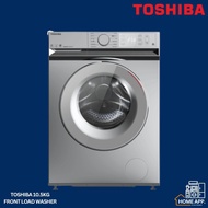TOSHIBA 10.5KG FRONT LOAD WASHER GREY