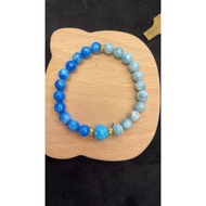 Larimar apatite bracelet (8mm)