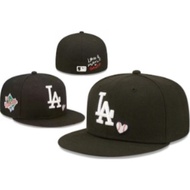 Central Cee SYNA World Black Custom Cap - New/Modern Cap Fitted Cap with Gold Embroidery Design Base