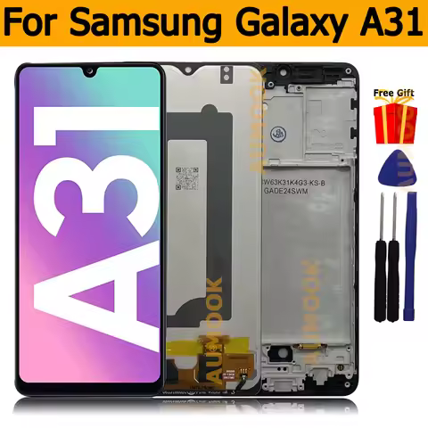 OLED for Samsung Galaxy A31 LCD Display Touch Screen Digitizer Assembly for Samsung A31 A315 A315F A