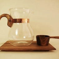 露 La Rosee木質手感咖啡壺組/經典收藏版/斑馬木組/預購款