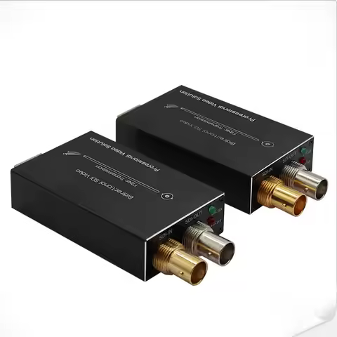 Mini 1080P Bi-directional HD/3G SDI Fiber Extender Single-Mode Single Fiber Converter