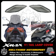 YAMAHA XMAX250 V1 TAIL LAMP COVER SMOKE (ANTI PECAH) TINTED NEMO XMAX 250 COVER LAMPU BELAKANG TINTE