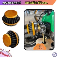Naked Filter Air 49cc Engine 2-Stroke Lawn Mower (Gold Color)