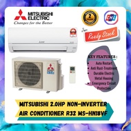 MITSUBISHI 2.0HP NON-INVERTER AIR CONDITIONER R32 MS-HN18VF