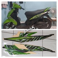 HIJAU Yamaha Mio Soul 2011 Green Striping