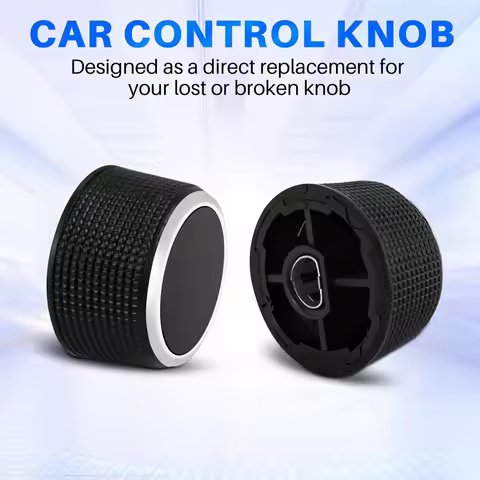 2 Pcs Rear Radio Audio Volume Control Knob Tuner For 2007-2013 Chevy Tahoe Chevrolet Silverado Gmc A