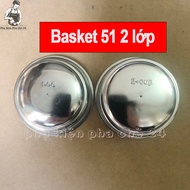Double Layer Filter Basket 51mm - Basket 51mm