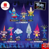 (READY STOCKS) McDonald's happy meal toys Trolls World Tour