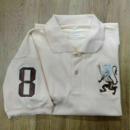 Polo Giordano 3d lion GIORDANO Polo shirt Men's Polo shirt Embroidery Nb