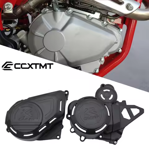 For ZS172FMM-5 Engine Motorcycle Clutch Guard Water Pump Cover Engine Ignition Protector For ZongShe