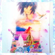 【預訂】高達Gundam 機動戰士Seed FREEDOM日本戲院限定3D海報 eva 新世紀福音戰士 百變小櫻 美少女戰士 sailor moon 電影 劇場版 poster 數碼暴龍 男兒當入樽